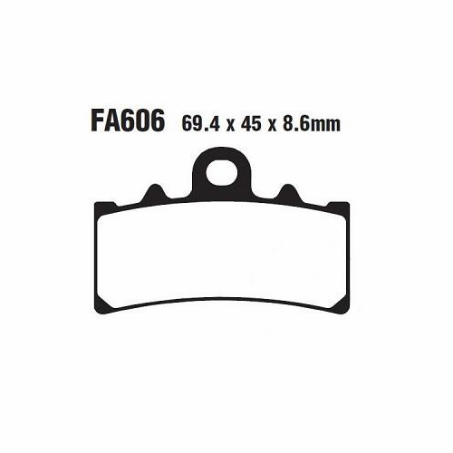 FITS BMW G 310 GS 2017 18 19 2020 2021 EBC FA606HH Sintered Brake Pads (Front) - Picture 2 of 2