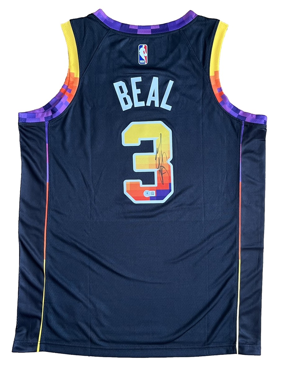 BRADLEY BEAL SIGNED PHOENIX SUNS AUTOGRAPHED JERSEY w/BECKETT COA