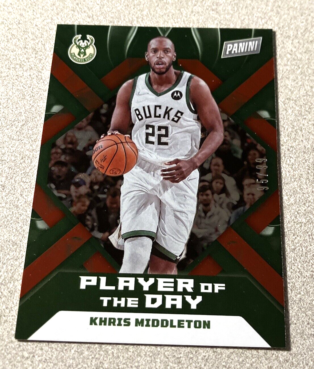 2022-23 Panini Player Of The Day Red #33 Khris Middleton