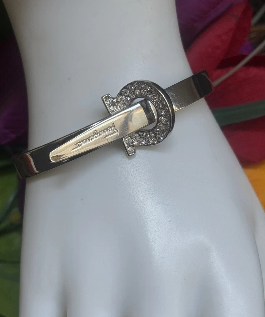 Salvatore Ferragamo Silver Fashion Bracelets for sale | eBay