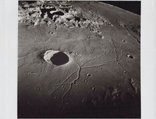 Apollo 10 RARE NASA 1969 Lunar Surface Craters Shadows Original Photo