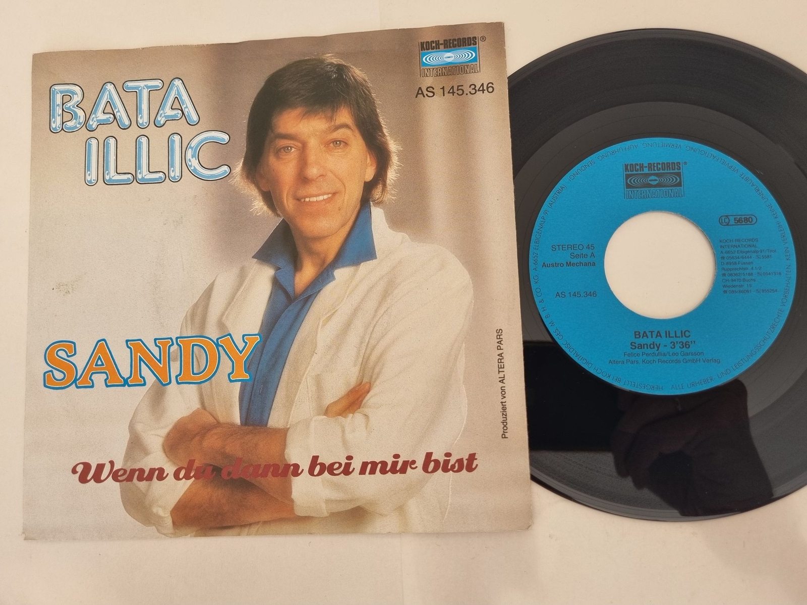 Bata Illic - Sandy 7'' Vinyl Germany