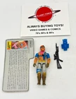 1986 Zandar w/ File Card Complete GI Joe Figure