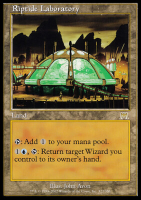 MTG RIPTIDE LABORATORY ITALIAN PLAYED/ROVINATO LABORATORIO DELLA MAREA