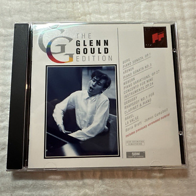 Glenn Gould Plays Berg, Krenek, Webern, Debussy, Ravel (CD, 1995, Sony Class,LN)