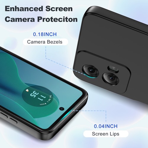 Liquid Silicone Case For Motorola Moto G 5G 2024 Rugged Shockproof Phone Cover - Picture 3 of 31