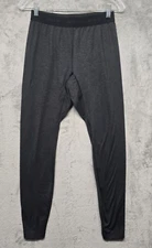 REI Co-Op Base Layer Legging Womens Size Small Gray Stretch Slim Lightweight