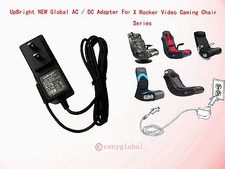 12V AC Adapter For X Rocker Sound Video Audio Gaming Chair Serie Power Charger