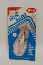 Vintage Mann's Bionic Buzzer Top Water Buzzbait Fishing Lure