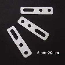 Flat Bracket Brace Iron Mending Plate Joiner Connector with Slotted Holes 5*20mm