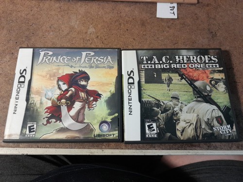 Nintendo DS GAME Lot, Prince of Persia & T.A.C. HEROES Big Red One, Make Offer - Picture 2 of 8