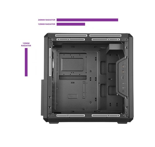 Mini-Tower Small PC Gaming NVIDIA 32GB RAM AMD 4.0Ghz Cooler 2TB SSHD 240GB SSD - Picture 6 of 24