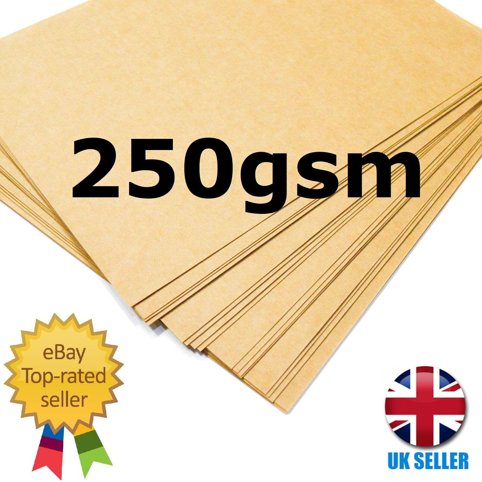 A4 KRAFT BROWN CARD MAKING THICK PAPER CRAFT BLANK PLACE TAG BOX ENVELOPES BOARD Bardzo popularny, 100% nowy