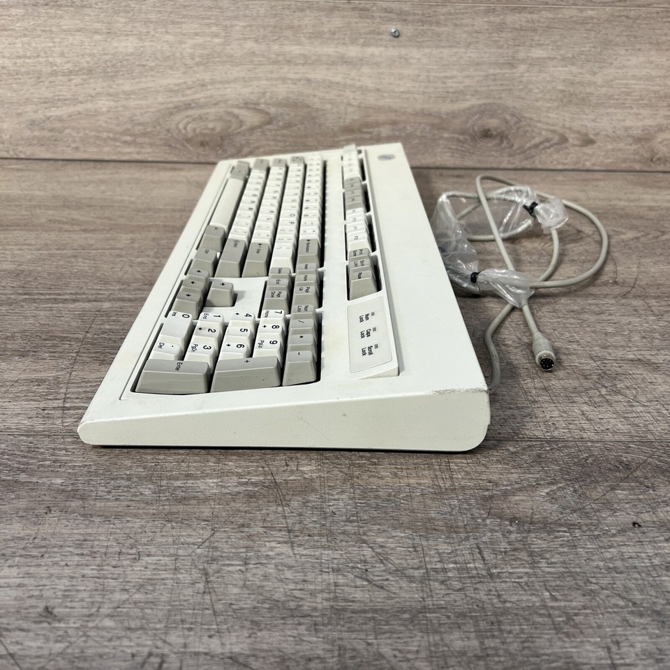 Vintage 1999 Blue Logo IBM Model M PS/2 Mechanical Keyboard 42H1292 ...
