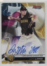 2020 Bowman's Best of 2020 Justin Lange #B20-JLA Auto 6h5