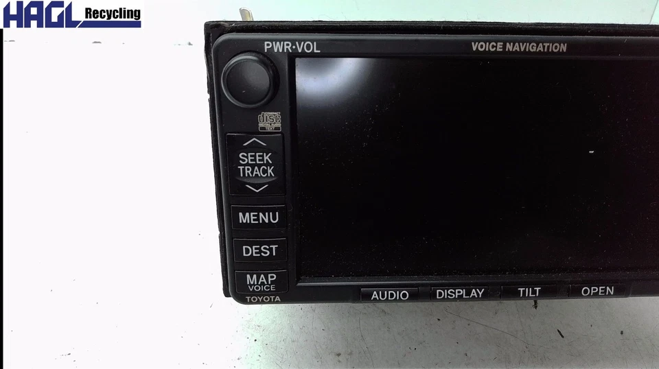 Autoradio Toyota Corolla Verso 2.0 D-4D R10/R1 Radio 8612064010 - Photo 2/4