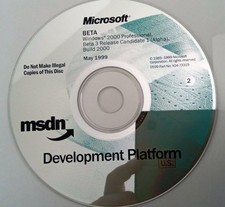 Windows 2000 Professional Full Version w/ Key License for DEC Alpha system