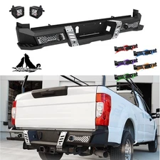 DIY Off-Road Steel Rear Bumper For 2017-2025 Ford F-250 F-350 F-450 Super Duty