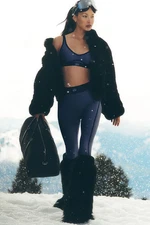 Alo Yoga Airlift High-Waist 7/8 Line Up Legging Navy