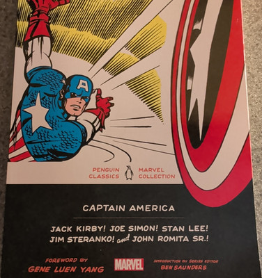Marvel Captain America Trade Paperback Penguin Classics Kirby Simon Lee