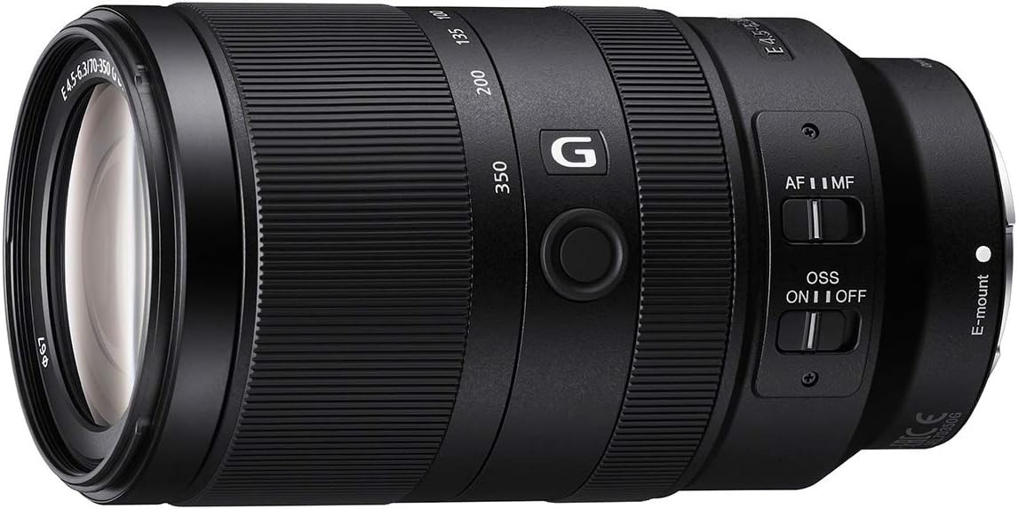 Sony SEL70350G E 70-350mm F4.5-6.3 G OSS APS-C Telephoto Zoom Lens