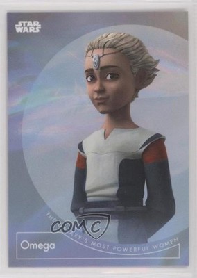 2022 Topps Star Wars The Galaxy s Most Powerful Women Omega #11 4et