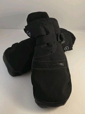 Gordini Aquabloc Black Mittens Size Jr M Winter Fall Attachment Clip