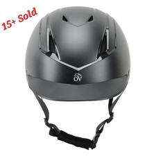 Ovation Sphero Riding Helmet - Lightweight Helmet - Black Matte (Var. Sizes)