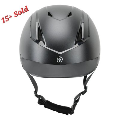 Ovation Sphero Riding Helmet - Lightweight Helmet - Black Matte (Var. Sizes)