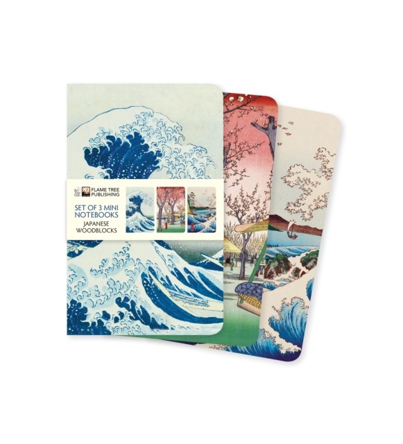 Mini Notebook Collections: Japanese Woodblocks Set of 3 Mini Notebooks by ... - Image 5