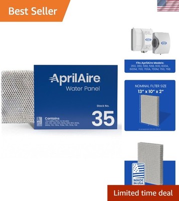 Optimal Humidity Water Panel Filter for Whole-House Humidifiers - 10in x 13in