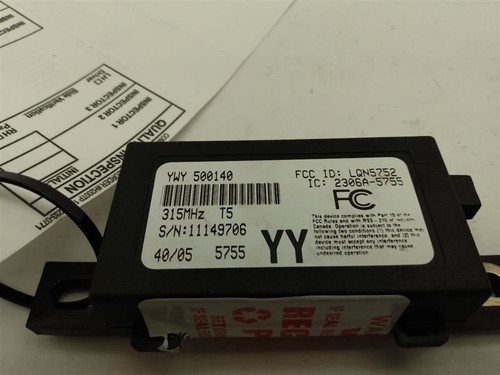 Land Rover LR3 Anti Theft Keyless Entry Control Module 05 06 07 08 09 - Picture 7 of 7