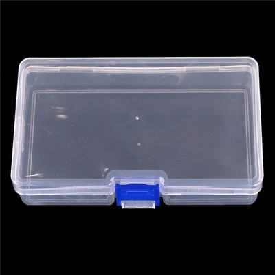 1PC Clear Plastic Storage Box Tool   Container Organizer E494 WY #tk