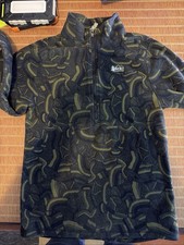 REI Co-Op Kids Youth X Geometric Patern Fleece 1/4 Zip Pullover  0003 