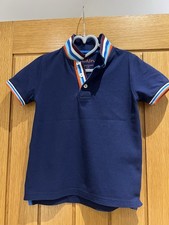 Boys Boden Blue Polo Shirt BNWOT