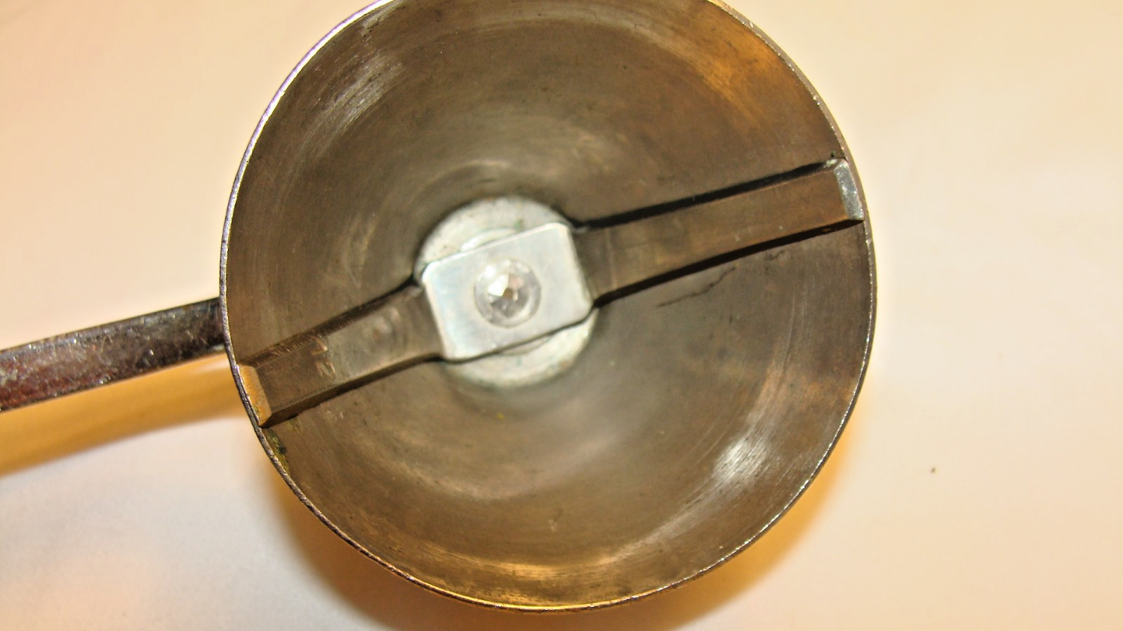 Antique Gilchrists No. 33  Ice Cream Dipper Cone Conical Shape Scoop Wood Handle