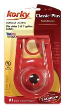 KORKY 2000BP RED "CLASSIC PLUS" TOILET REPLACEMENT RUBBER FLAPPER 6207815