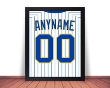 MILWAUKEE BREWERS 1980's comparable Photo ANY NAME & NUMBER 8x10 11x14 16x20 jz