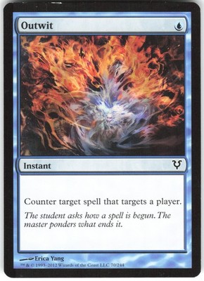 Outwit 70 Avacyn Restored AVR C MTG Magic The Gathering C LP
