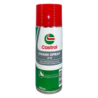 Castrol Chain Spray O-R Kettenspray Kettenfett Fettspray Motorrad 400Ml