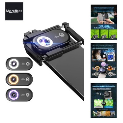 3in1 Mini-mikroskop für Smartphone-Kamera,Handy mikroskop für Smartphone,Expl...