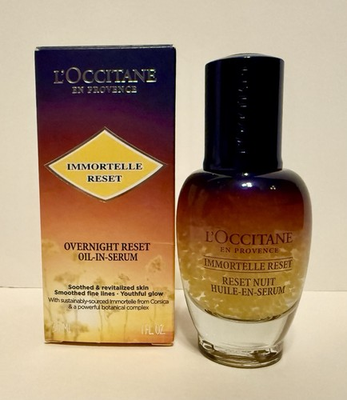 #ad L#x27;Occitane Immortelle Overnight Reset Oil in Serum Full Size 1.0oz 30ml $42.00