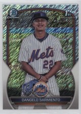 2023 Bowman Chrome Prospects Shimmer Refractor Dangelo Sarmiento #BCP-161 0us8