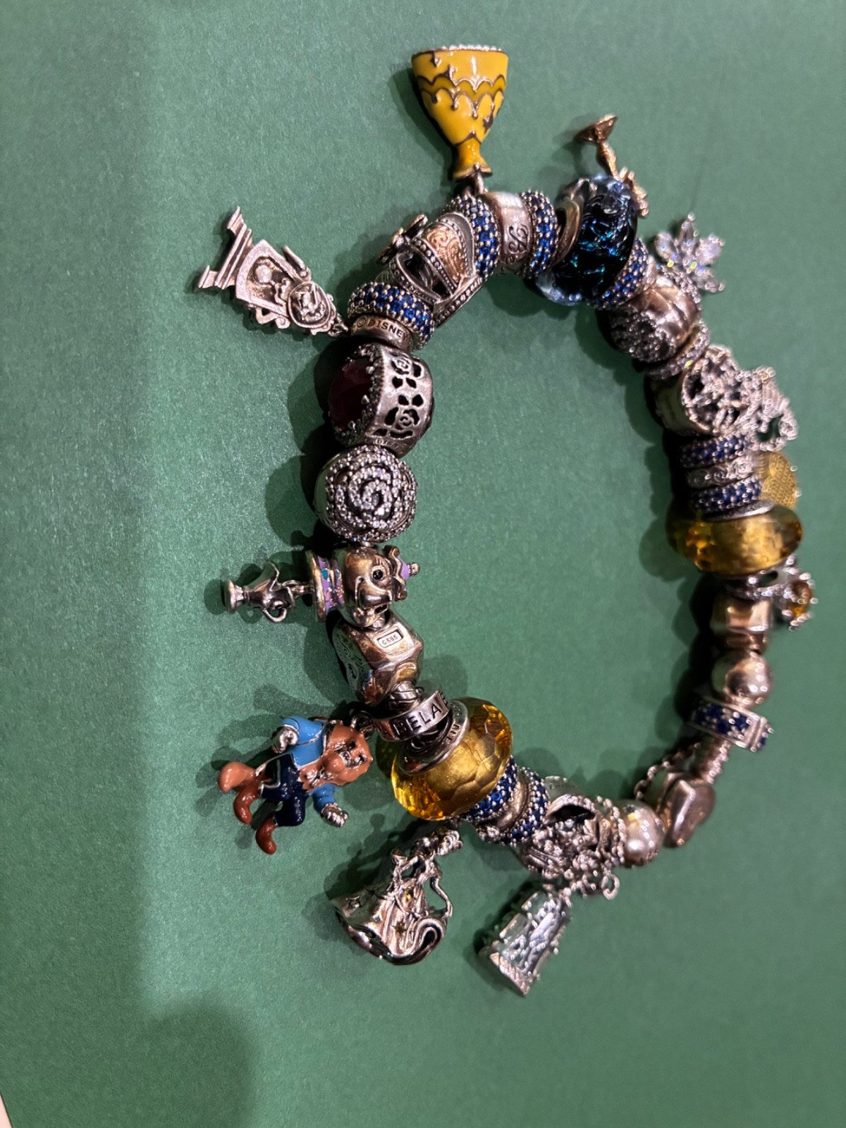 pandora  bracelet and other sterling silver Disne… - image 15