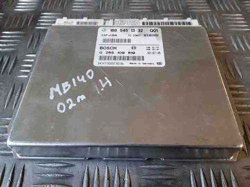 MERCEDES-BENZ A W168 ABS Steuergerät 0265109619 1685451332 1.40 Petrol 25453523