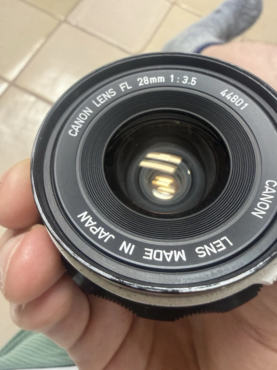 Canon FL Camera Lenses 28mm Focal for sale | eBay