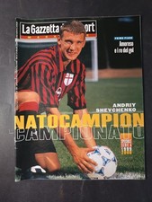Rivista La Gazzetta dello Sport  NATO CAMPIONATO n 35 (1999) Sheva