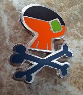 2014 Disney Trading Pin Goofy Sugar Skull and Crossbones