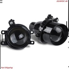 2pc 3.0 Fog Light Bi-xenon Projector Lens Hilo H11 Hid Led Retrofit For Toyota