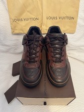 Vintage Louis vuitton Men Trainer Brown Leath...